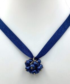 Ketting Mila Donkerblauw